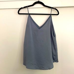 Express Downtown V cami blue